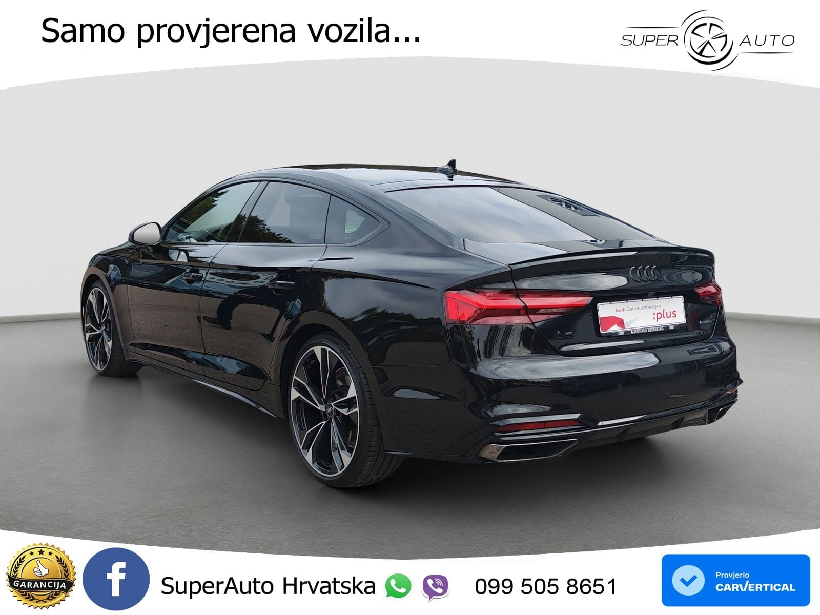 Audi A5 Sportback 40 TDI (204 KS) quattro S tronic S line MATRIX+GR SJED+KAM
