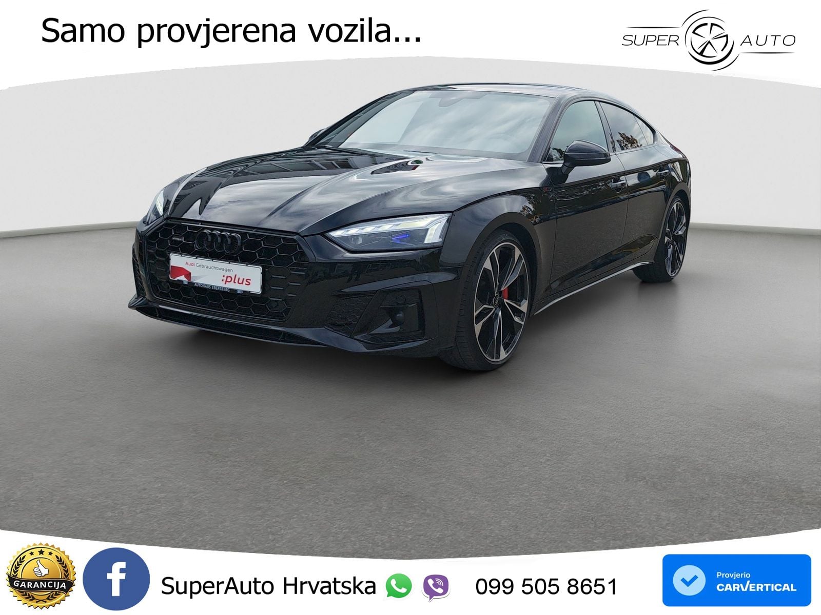 Audi A5 Sportback 40 TDI (204 KS) quattro S tronic S line MATRIX+GR SJED+KAM