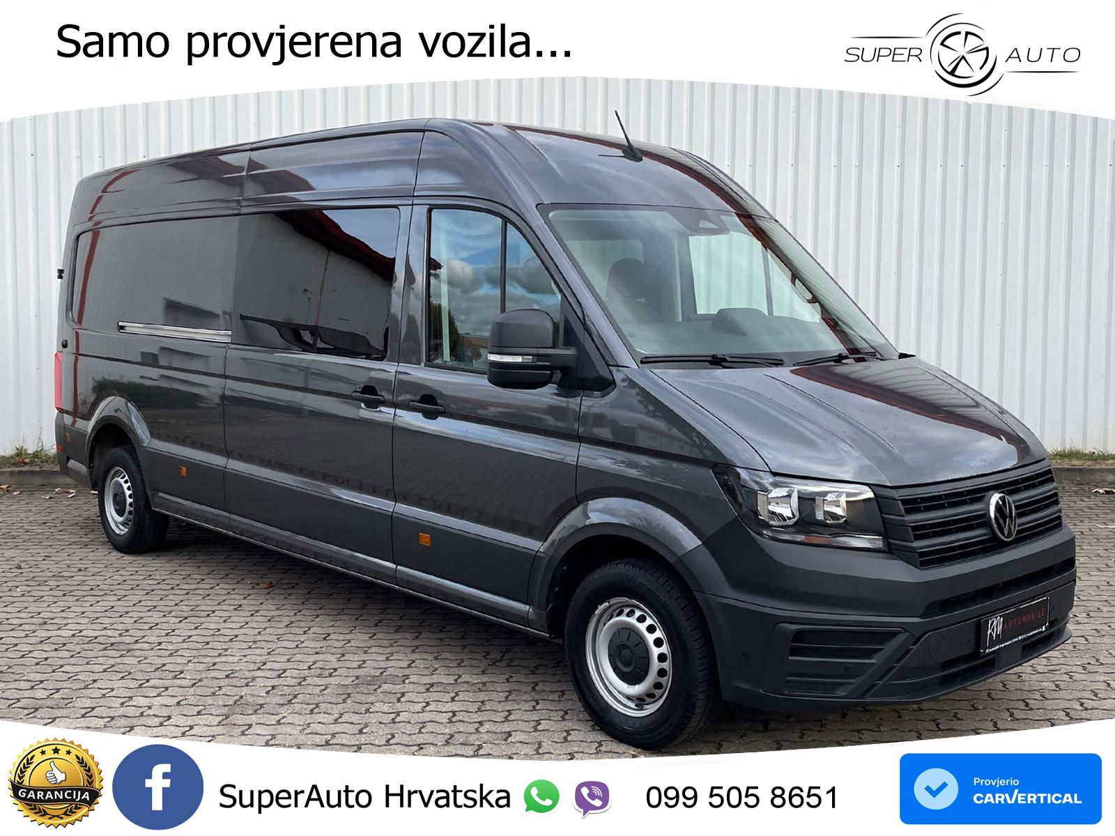Volkswagen Crafter MIXTO 35 L4H3 DAB AHK oh.Schäden 5J.Gar 177 KS