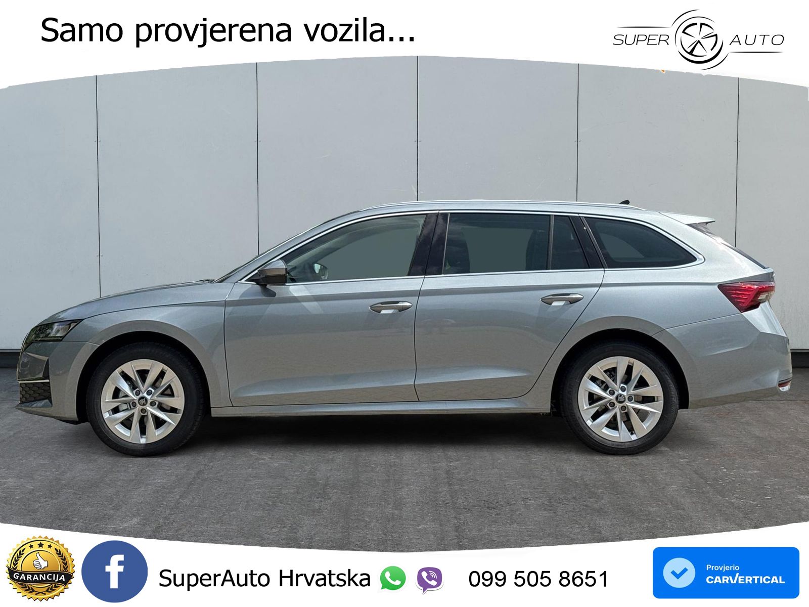 Škoda Octavia Combi 2.0 TDI (150 KS) DSG Selection LED+GR SJED+ACC