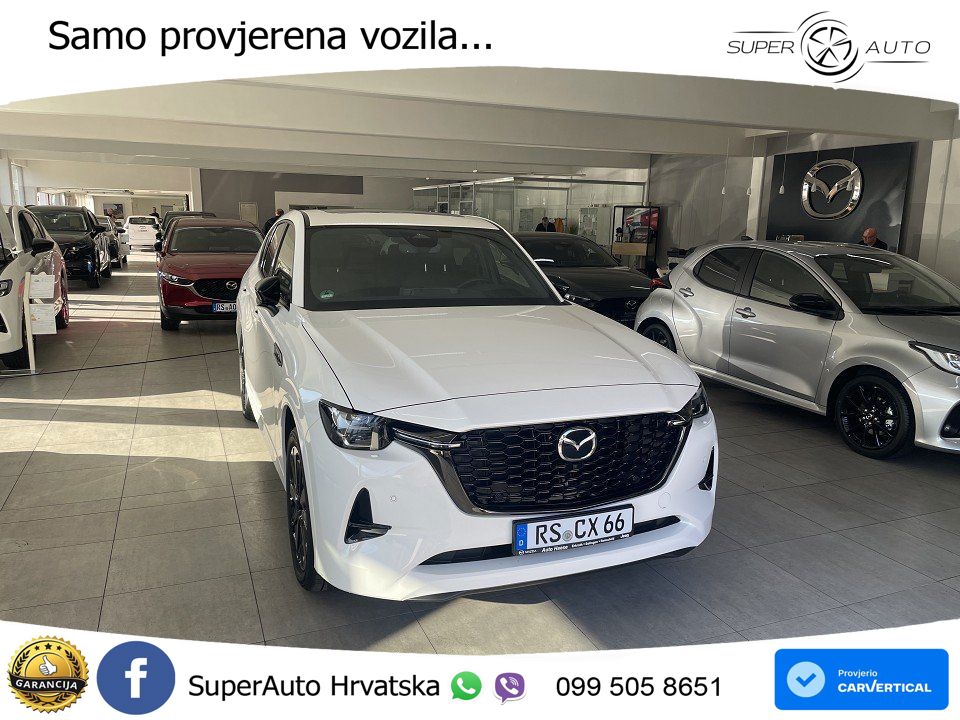 Mazda CX-60 2.5 e-Skyactiv (328 KS) AWD Automatic MATRIX+GR SJED+KAM