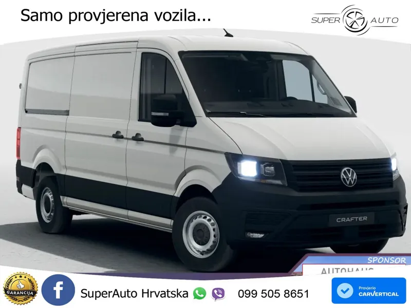 Volkswagen Crafter 35 L3H2 3S Temp AppCo 2xPDC UVP-43%* 140 KS