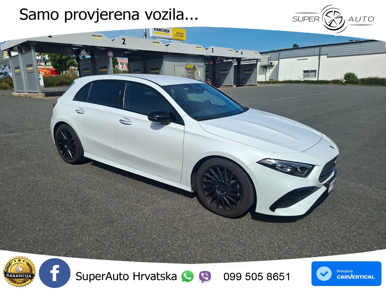 Mercedes-Benz A 220d 8G-DCT AMG LED+GR SJED+ACC
