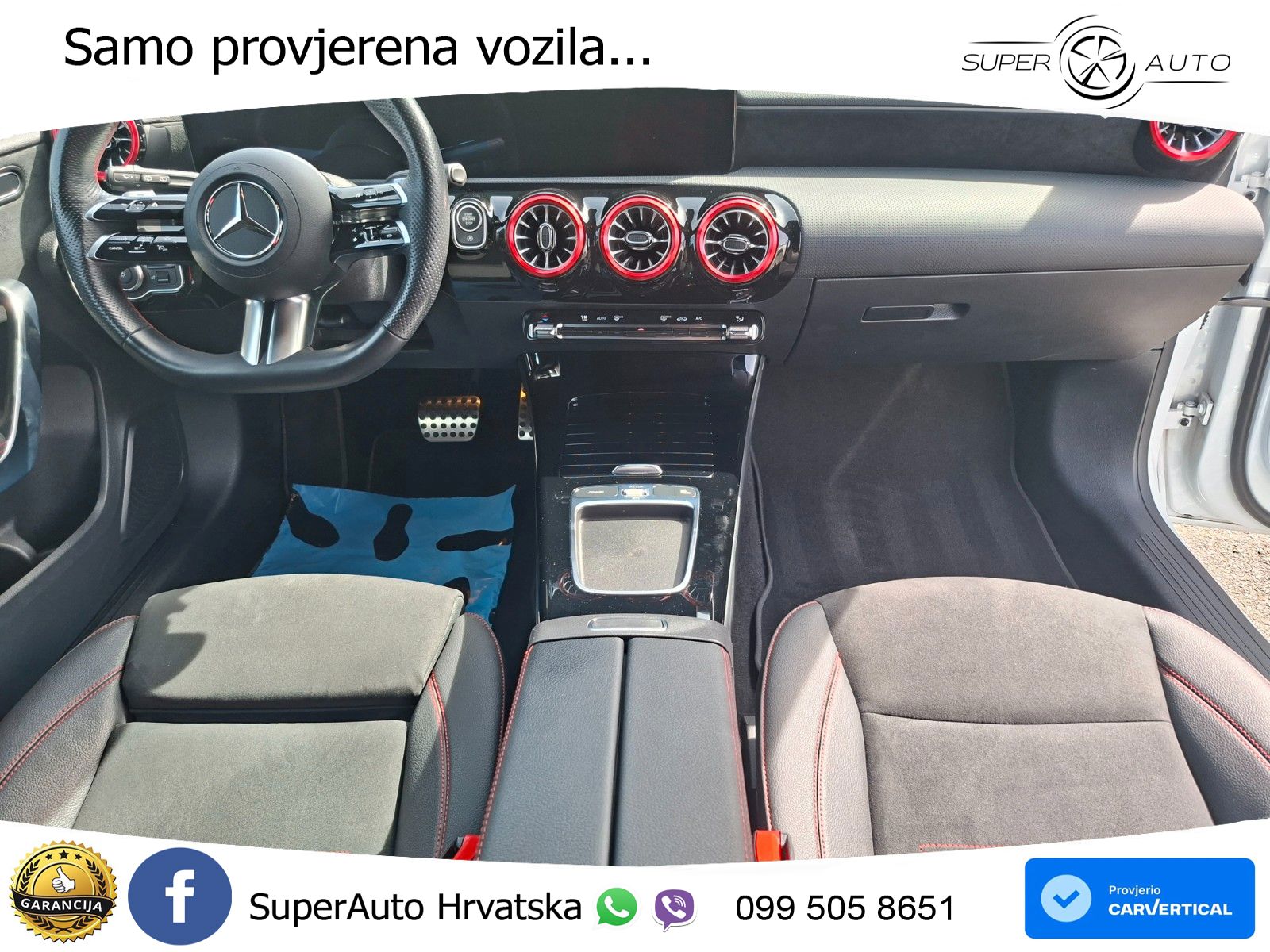 Mercedes-Benz A 220d 8G-DCT AMG LED+GR SJED+ACC