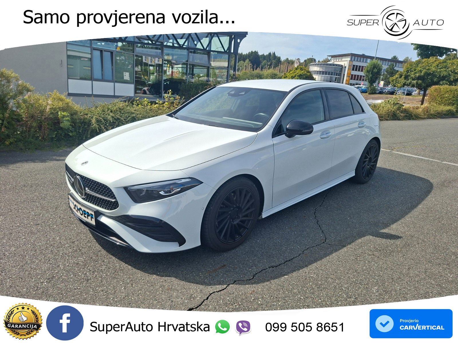 Mercedes-Benz A 220d 8G-DCT AMG LED+GR SJED+ACC