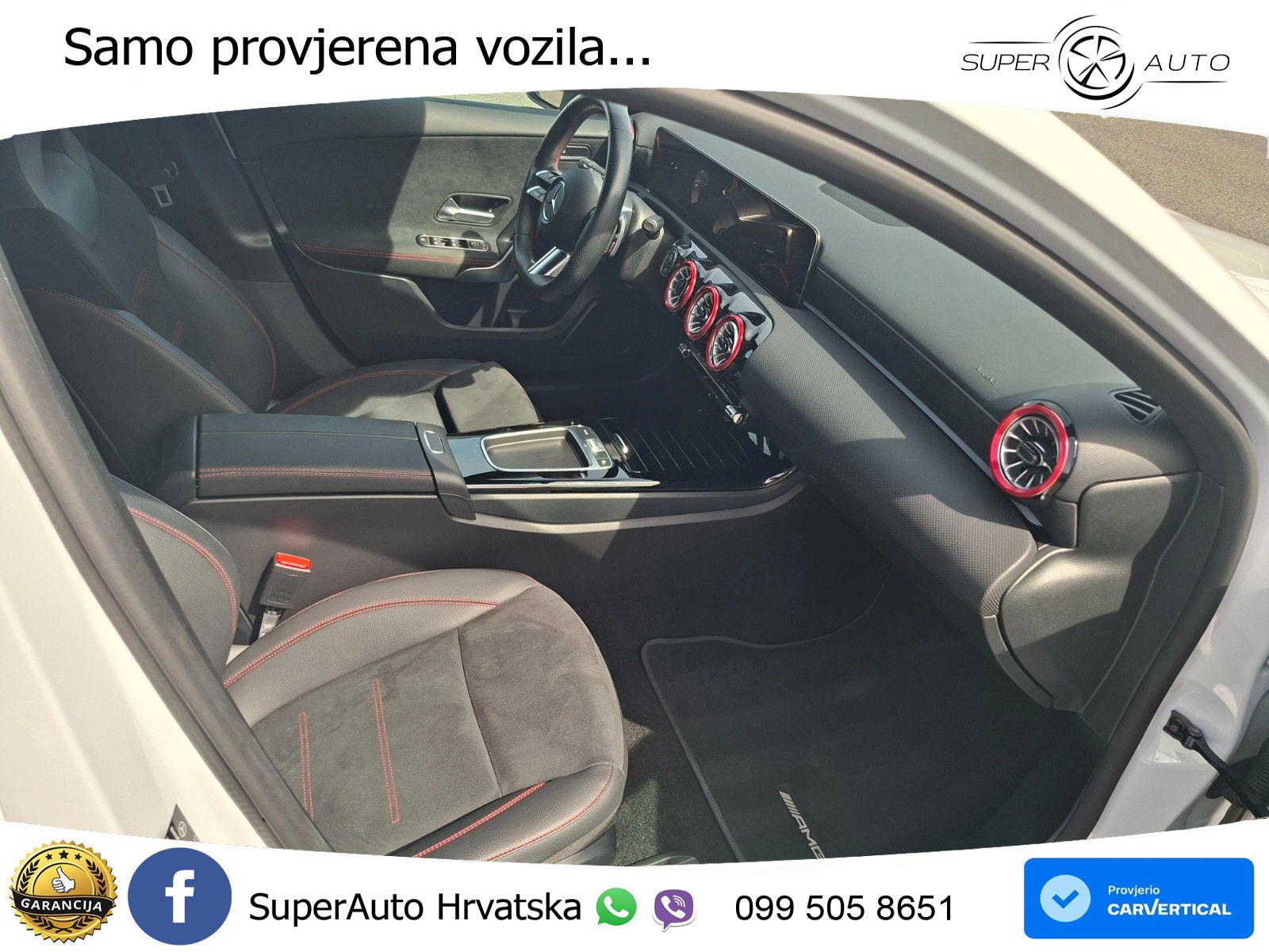 Mercedes-Benz A 220d 8G-DCT AMG LED+GR SJED+ACC