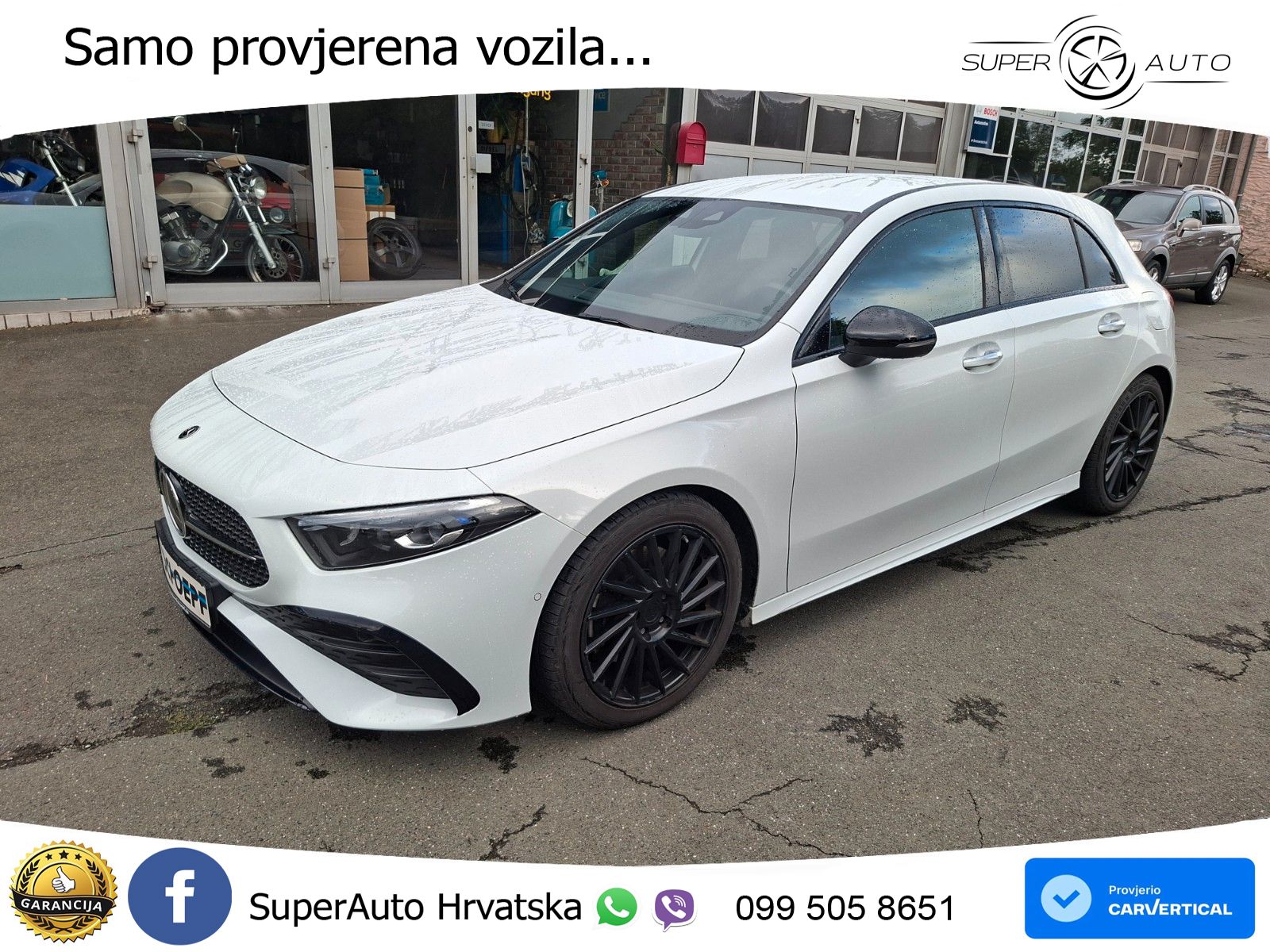 Mercedes-Benz A 220d 8G-DCT AMG LED+GR SJED+ACC