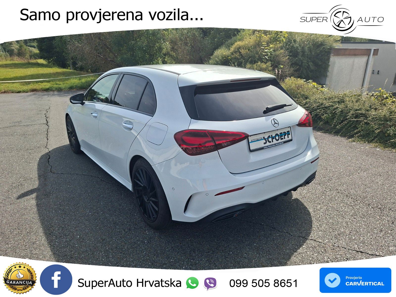Mercedes-Benz A 220d 8G-DCT AMG LED+GR SJED+ACC
