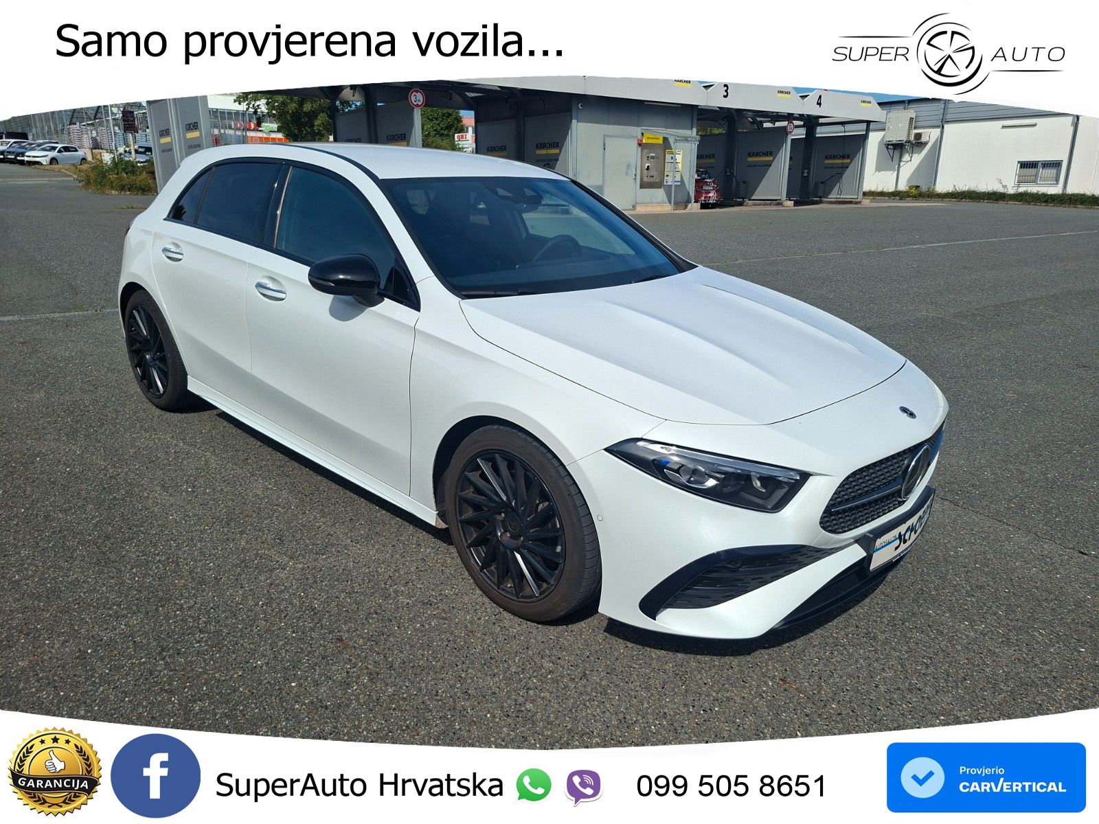 Mercedes-Benz A 220d 8G-DCT AMG LED+GR SJED+ACC