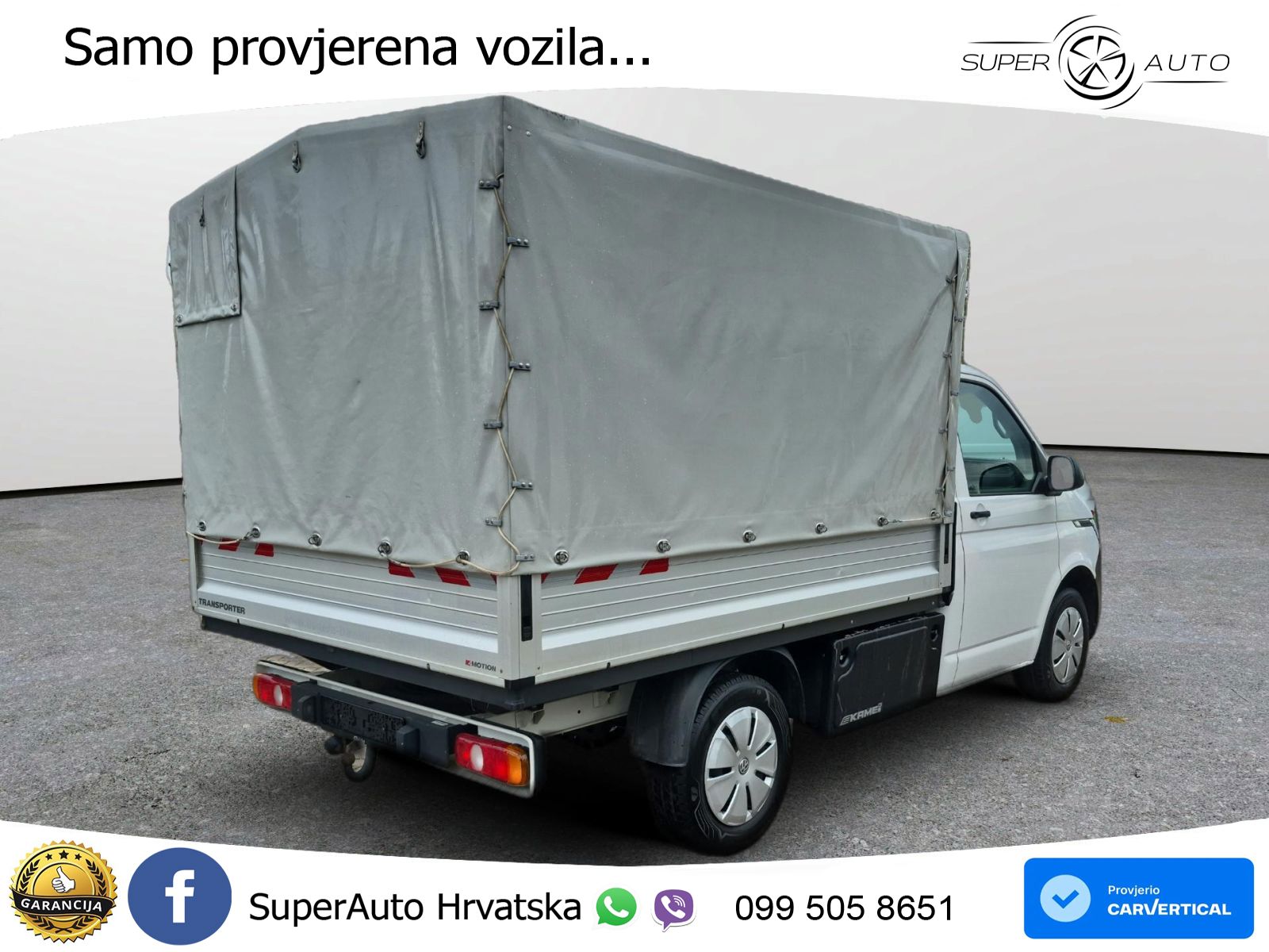 Volkswagen Transporter andere Pritsche + Plane 4MOTION 150 KS