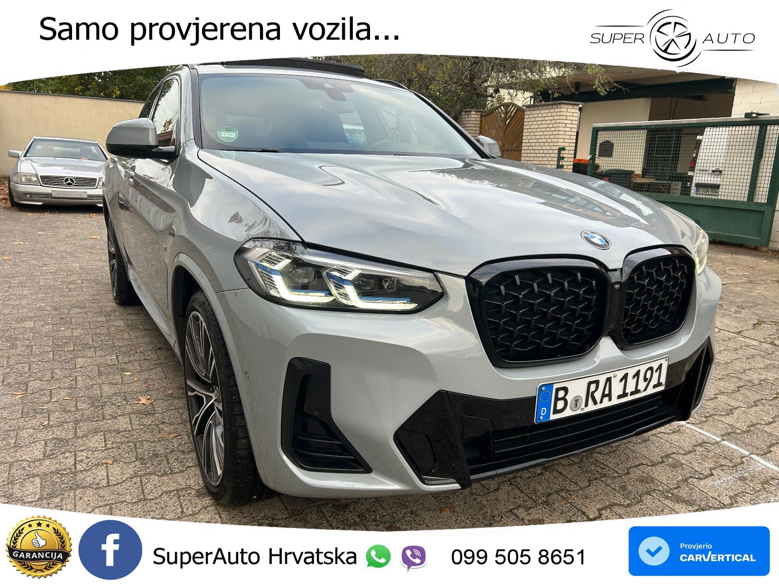 BMW X4 30d (286 KS) xDrive Steptronic M Sport LED+GR SJED+ACC