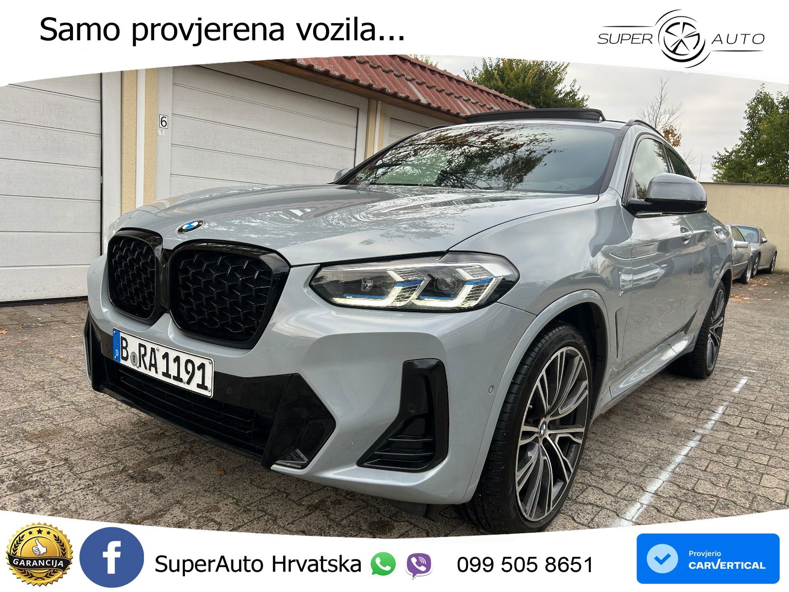 BMW X4 30d (286 KS) xDrive Steptronic M Sport LED+GR SJED+ACC