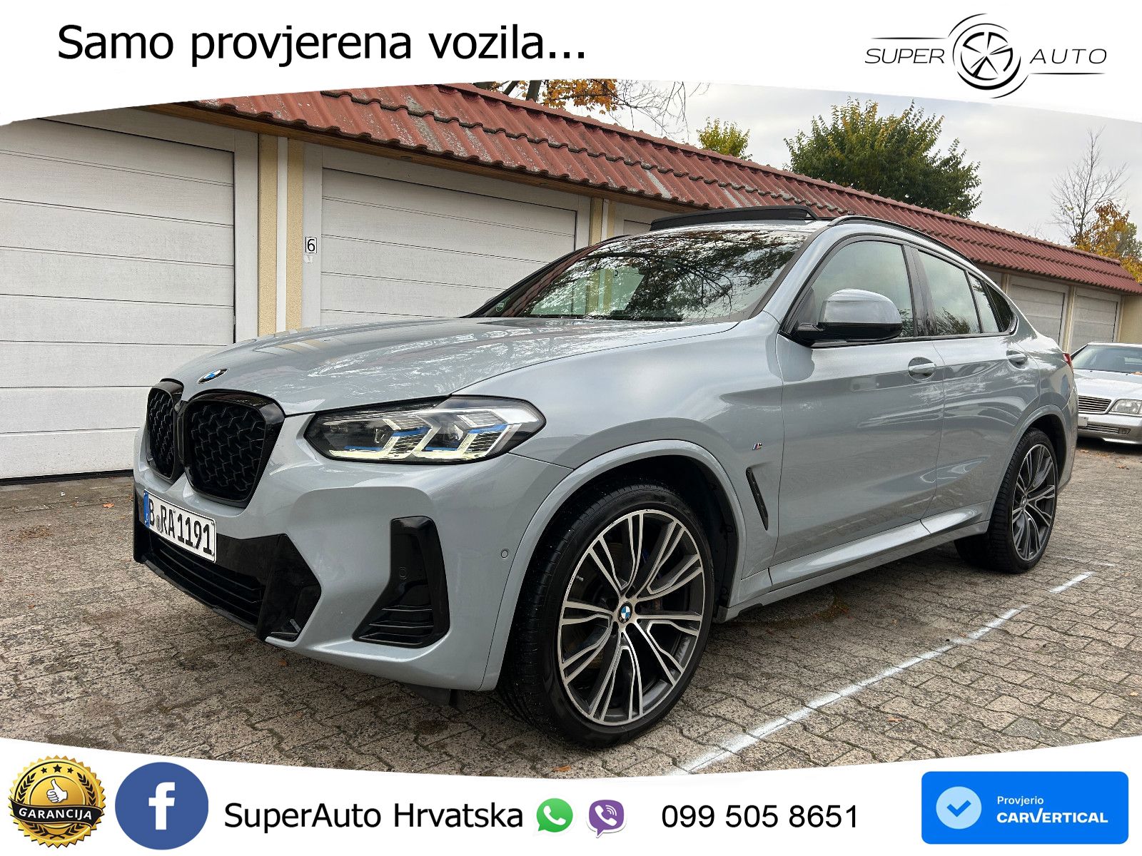 BMW X4 30d (286 KS) xDrive Steptronic M Sport LED+GR SJED+ACC