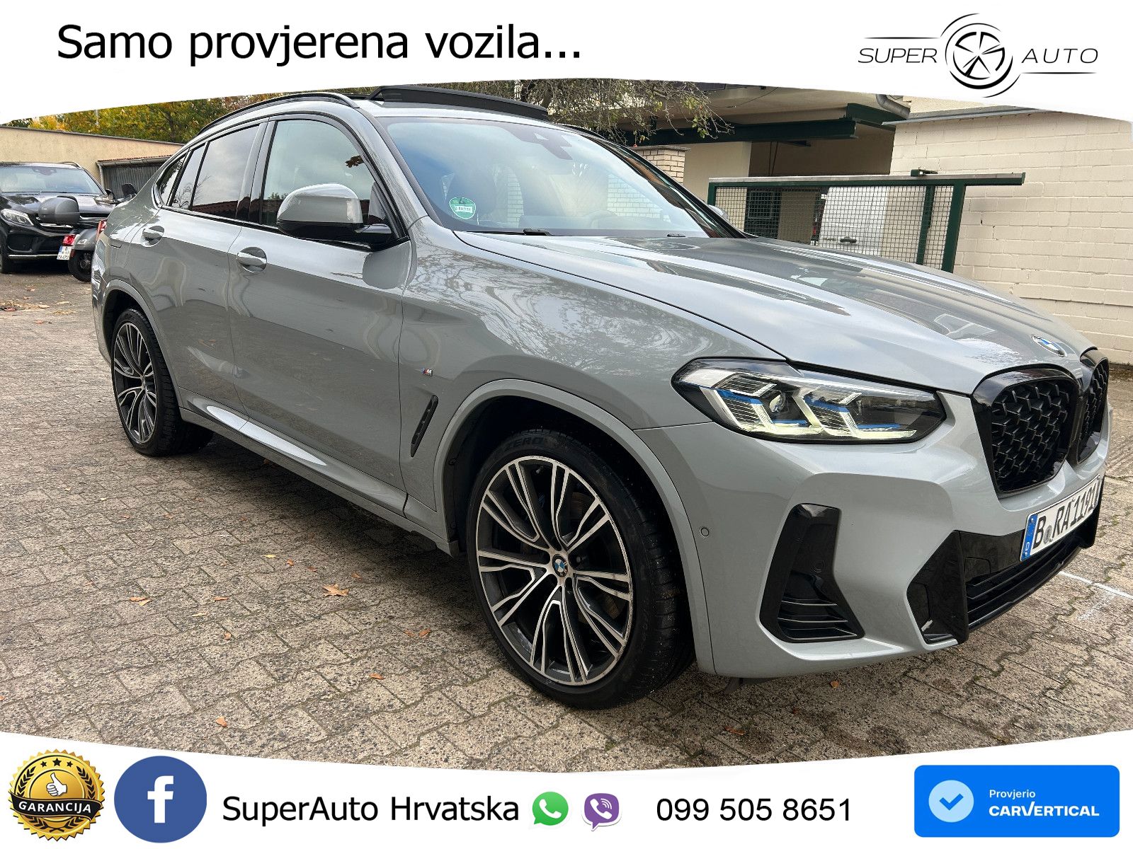 BMW X4 30d (286 KS) xDrive Steptronic M Sport LED+GR SJED+ACC