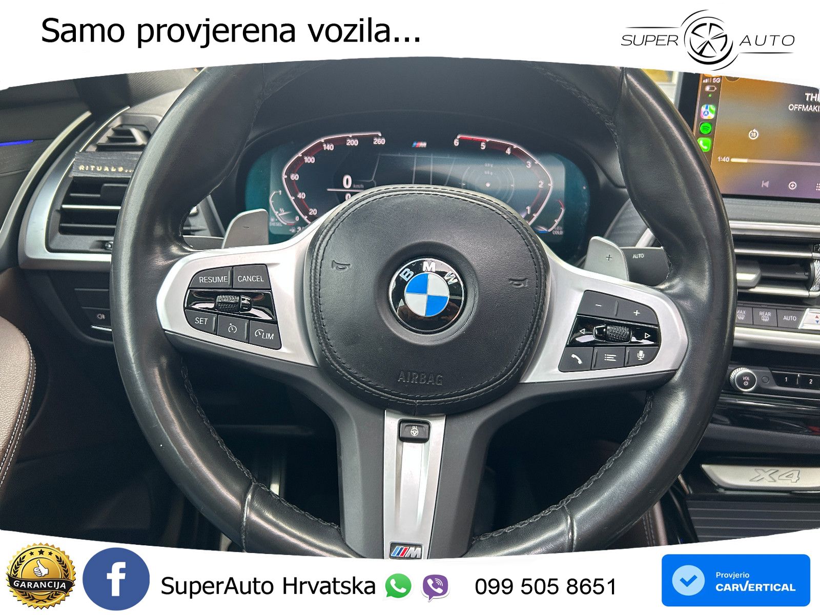 BMW X4 30d (286 KS) xDrive Steptronic M Sport LED+GR SJED+ACC
