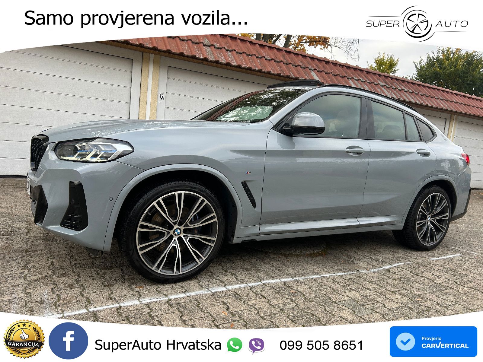 BMW X4 30d (286 KS) xDrive Steptronic M Sport LED+GR SJED+ACC