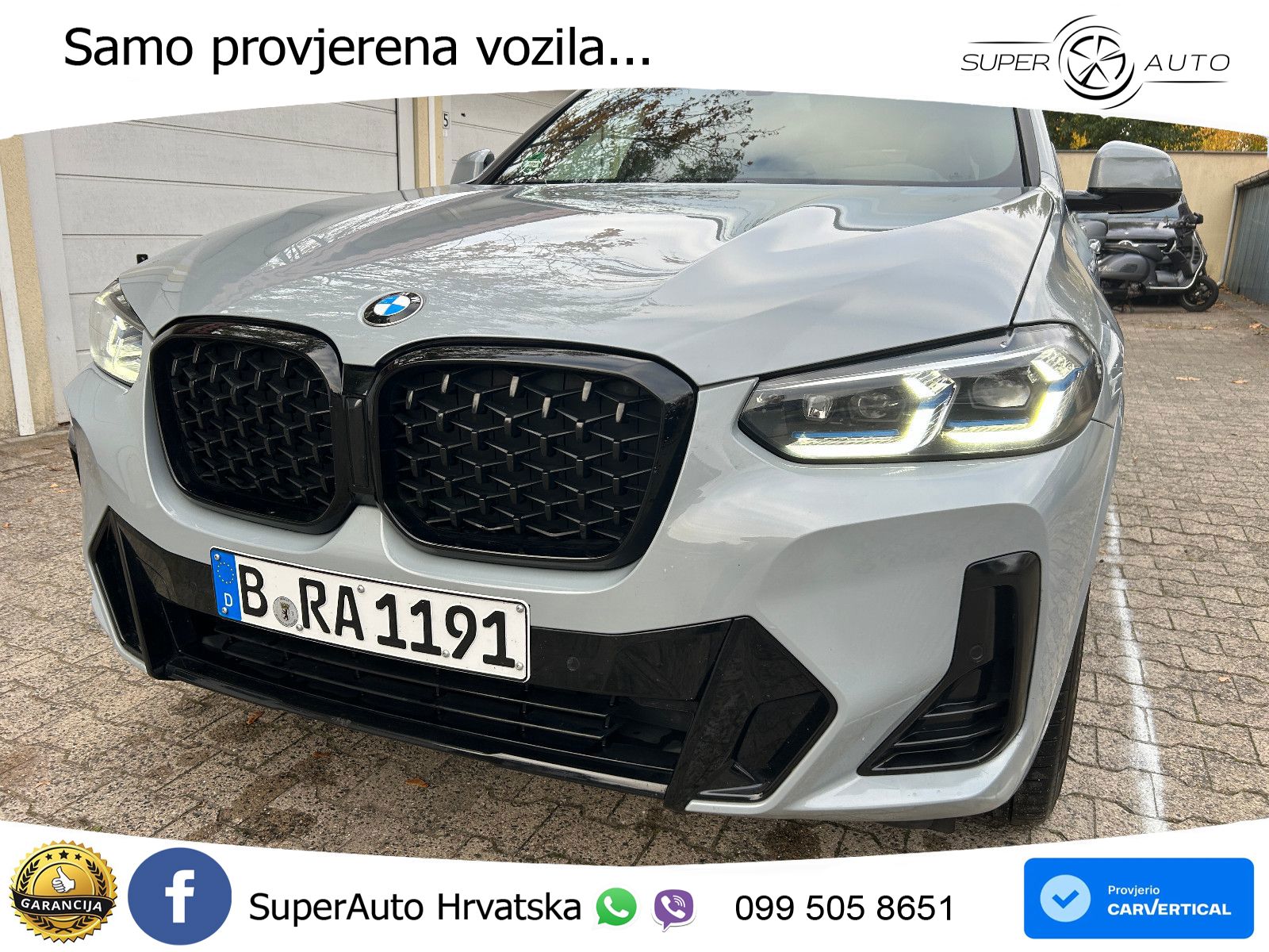 BMW X4 30d (286 KS) xDrive Steptronic M Sport LED+GR SJED+ACC