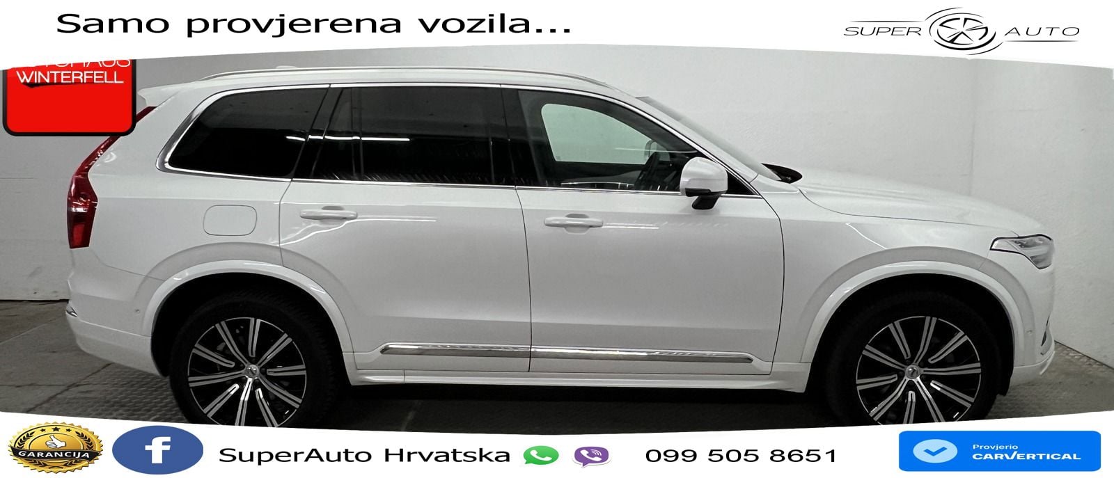 Volvo XC90 2.0 B5 Diesel AWD Automatic ACC+GR SJED+360+PANO