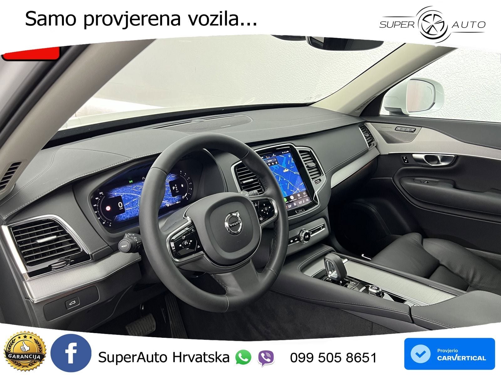 Volvo XC90 2.0 B5 Diesel AWD Automatic ACC+GR SJED+360+PANO