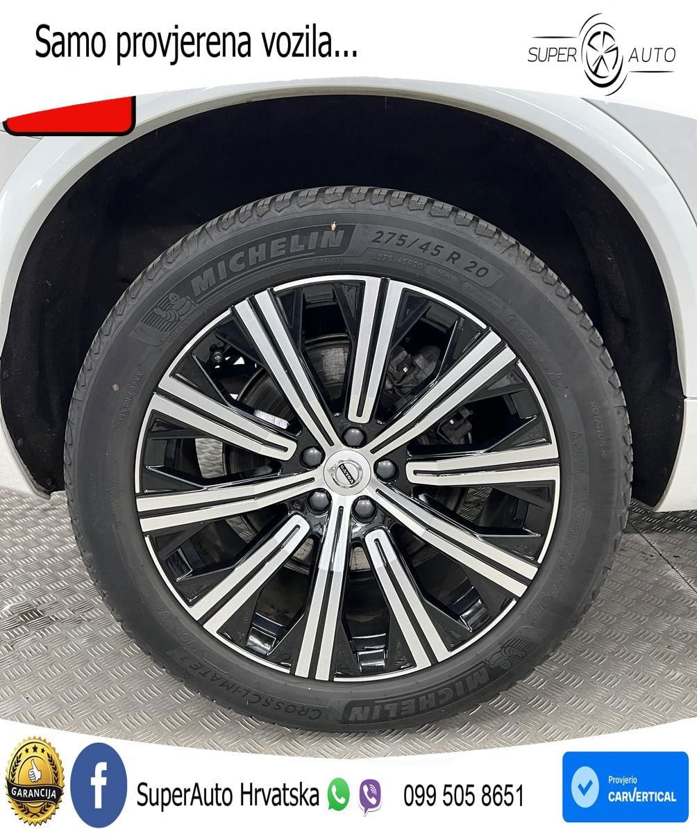 Volvo XC90 2.0 B5 Diesel AWD Automatic ACC+GR SJED+360+PANO
