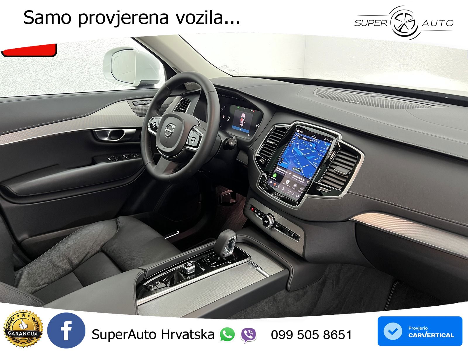 Volvo XC90 2.0 B5 Diesel AWD Automatic ACC+GR SJED+360+PANO