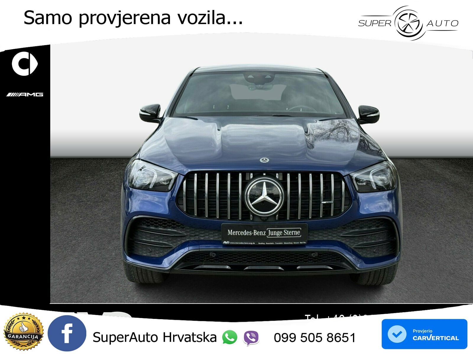 Mercedes AMG GLE Coupe 53 (435 KS) EQ Boost 4MATIC+ AMG SPEEDSHIFT TCT 9G ACC+HEAD+GR SJED+360+PANO