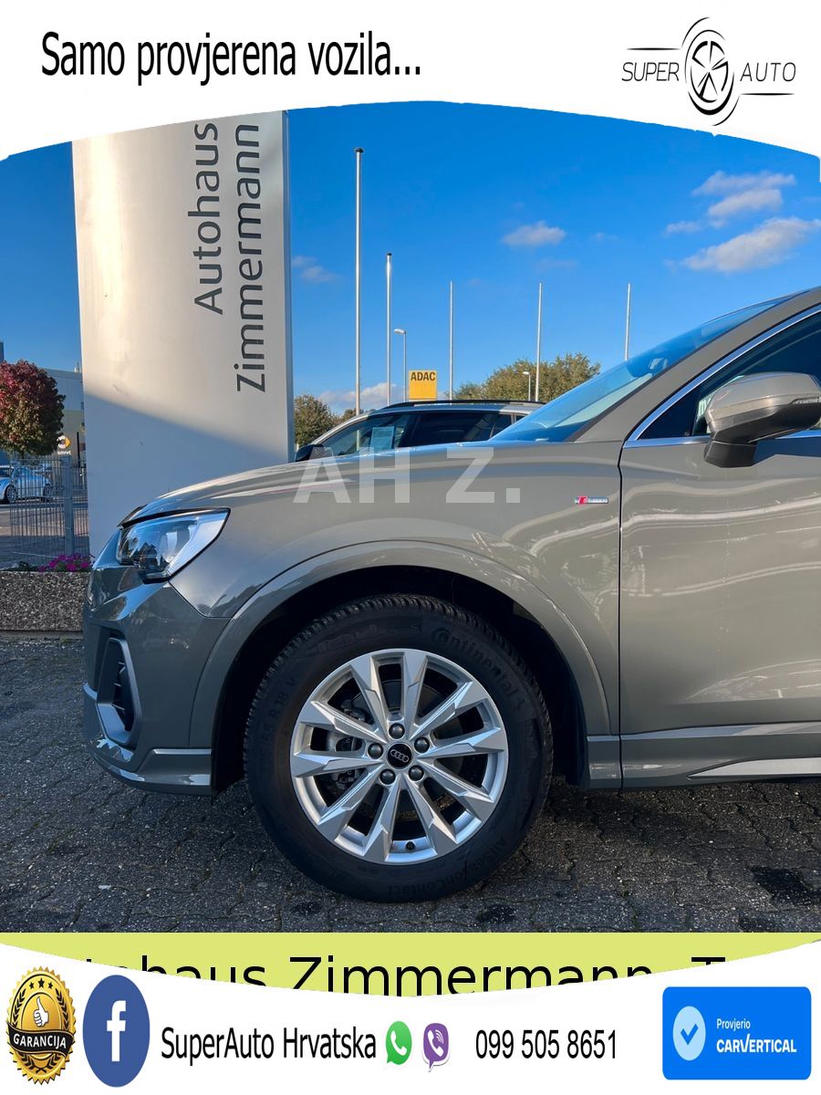 Audi Q3 35 TFSI (150 KS) S tronic S line LED+GR SJED+ACC