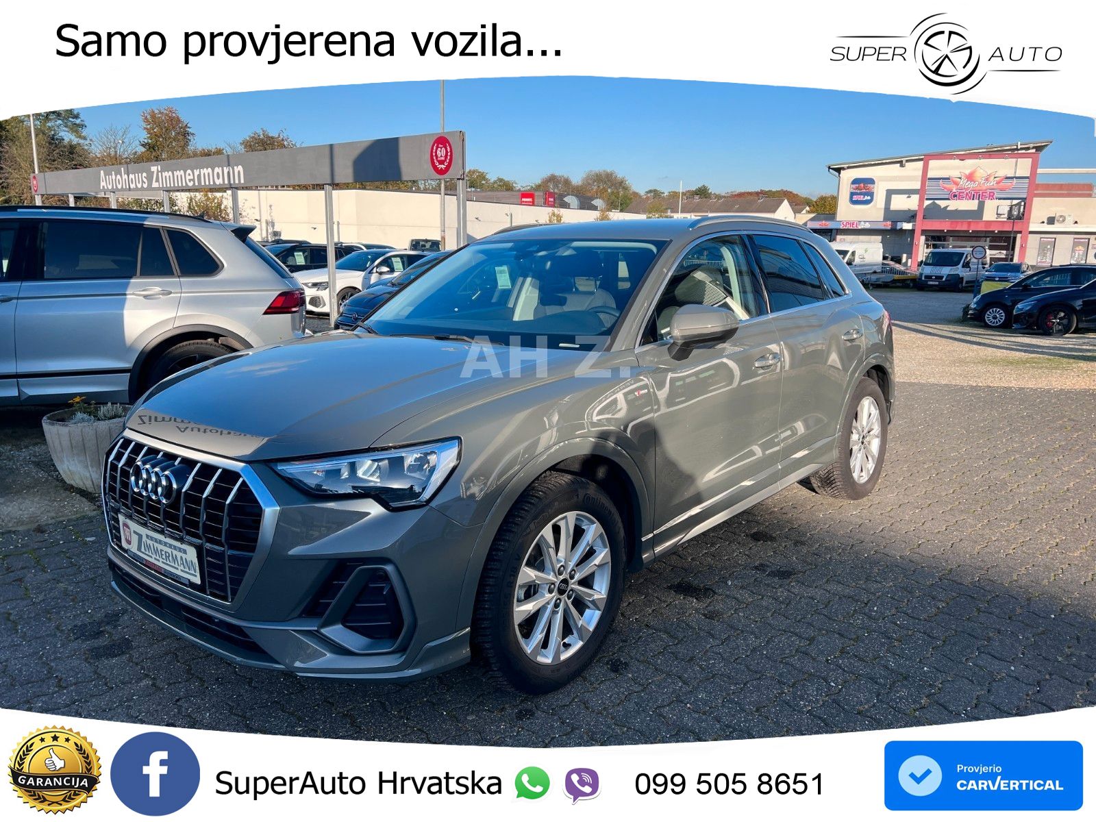 Audi Q3 35 TFSI (150 KS) S tronic S line LED+GR SJED+ACC