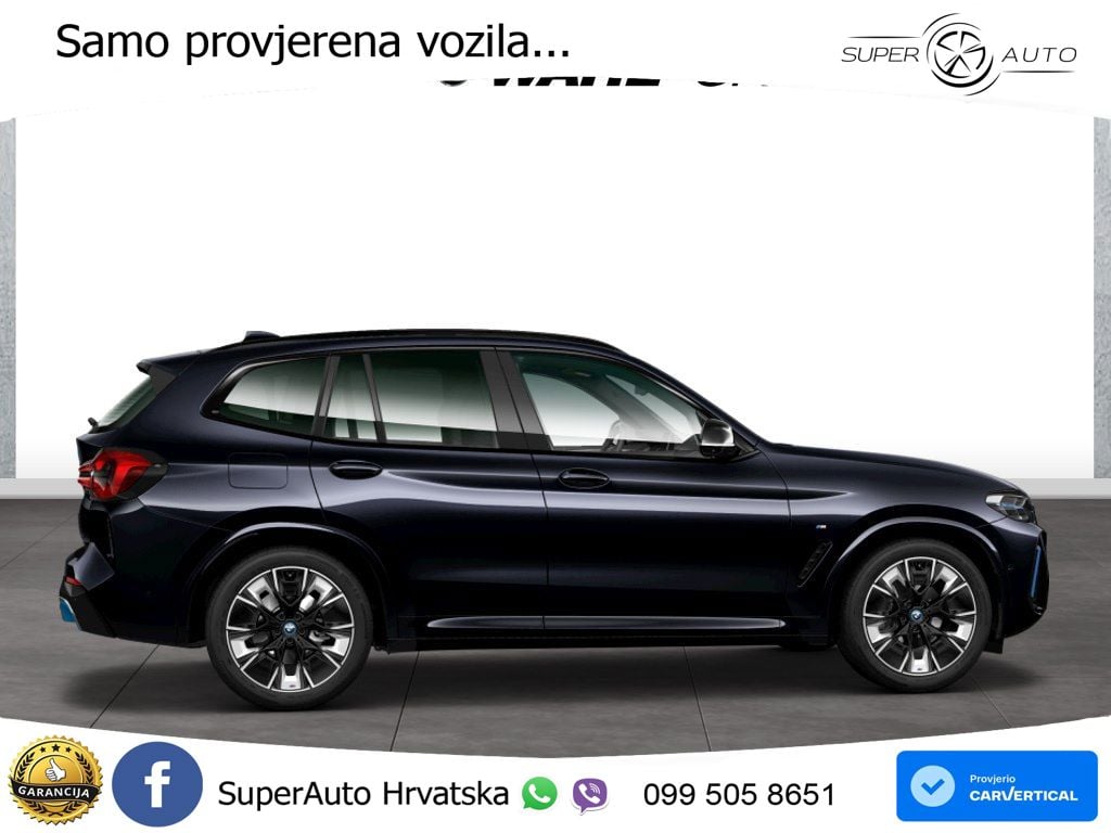 BMW iX3 80 kWh (286 KS) M Sport ACC+HEAD+GR SJED+360+PANO