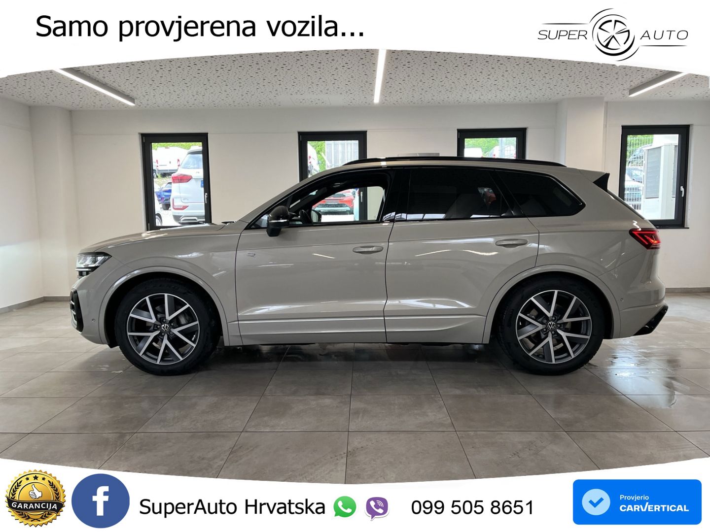 Volkswagen Touareg 3.0 V6 TDI (286 KS) 4MOTION Tiptronic ZRAČNI+ACC+GR SJED+KAM+PANO