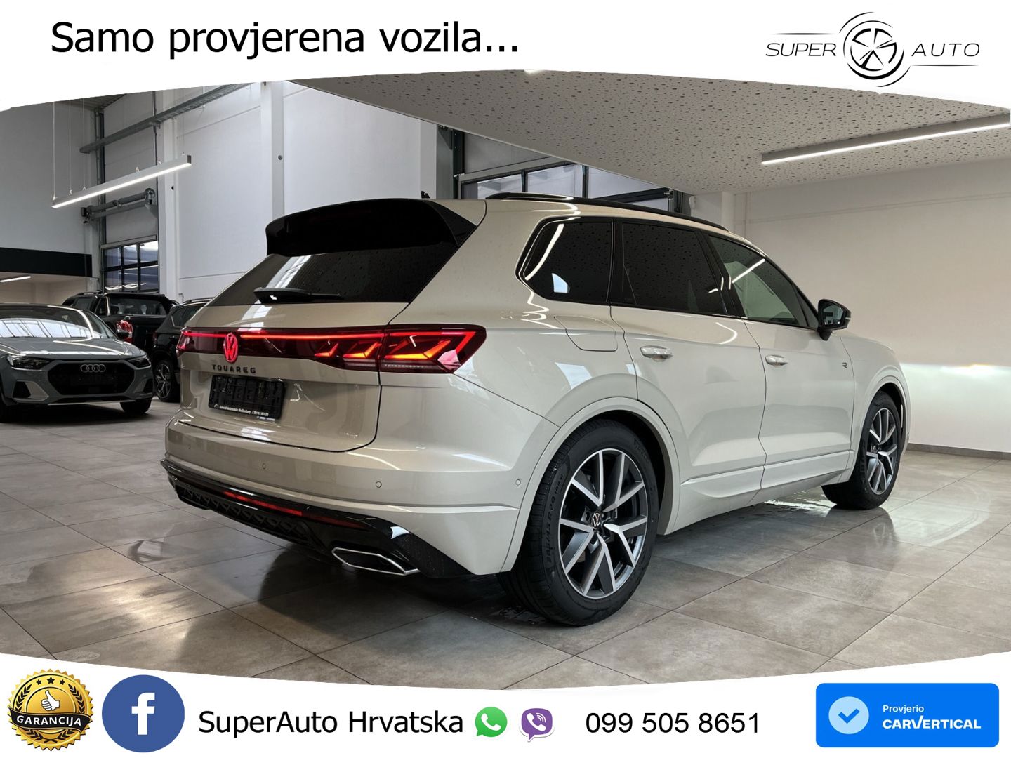 Volkswagen Touareg 3.0 V6 TDI (286 KS) 4MOTION Tiptronic ZRAČNI+ACC+GR SJED+KAM+PANO