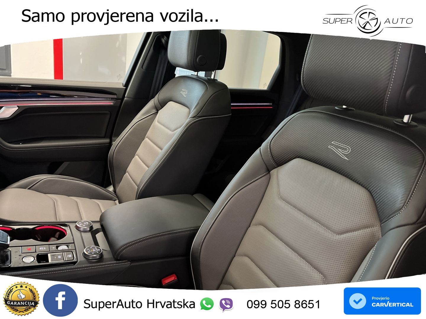 Volkswagen Touareg 3.0 V6 TDI (286 KS) 4MOTION Tiptronic ZRAČNI+ACC+GR SJED+KAM+PANO