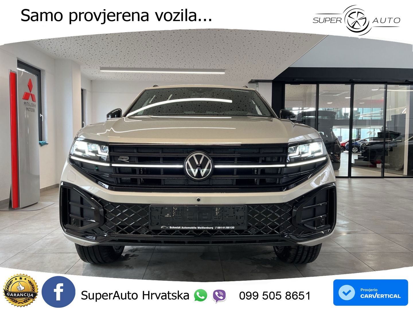 Volkswagen Touareg 3.0 V6 TDI (286 KS) 4MOTION Tiptronic ZRAČNI+ACC+GR SJED+KAM+PANO