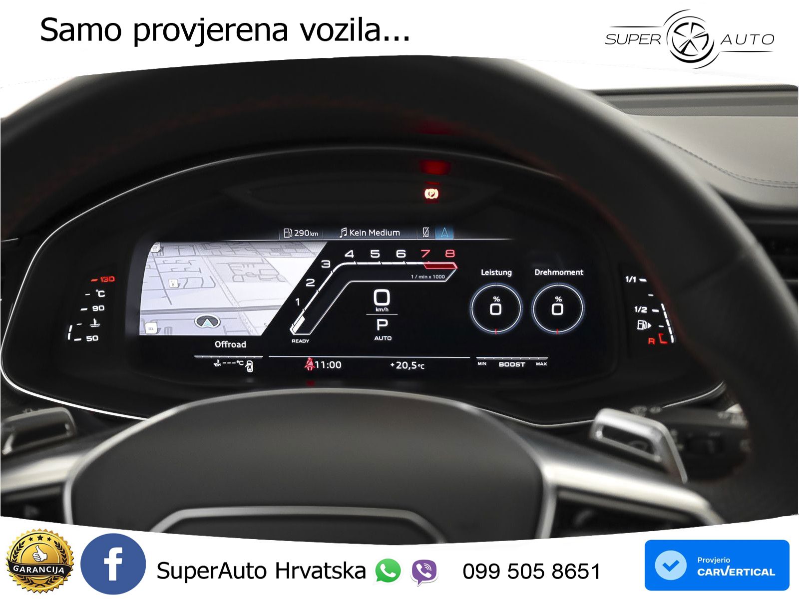 Audi RS6 Avant 4.0 TFSI V8 (600 KS) quattro Tiptronic LED+GR SJED+ACC