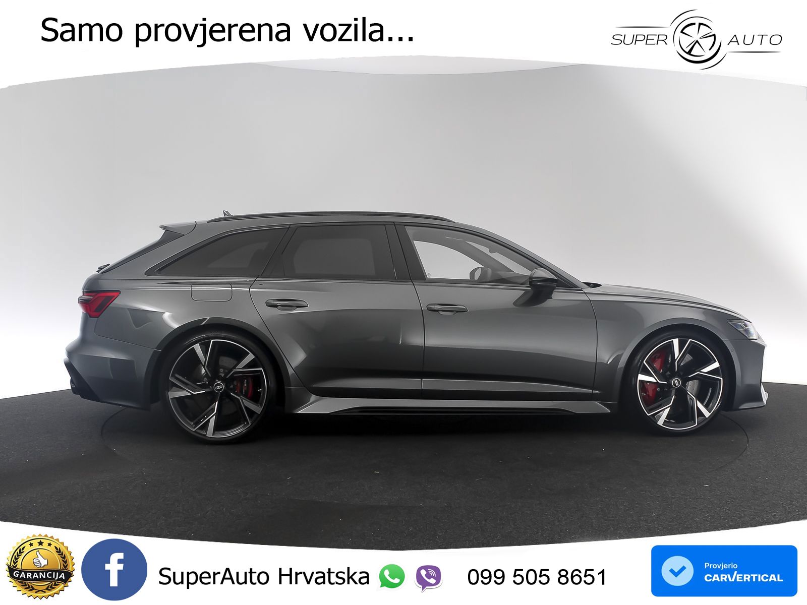 Audi RS6 Avant 4.0 TFSI V8 (600 KS) quattro Tiptronic LED+GR SJED+ACC