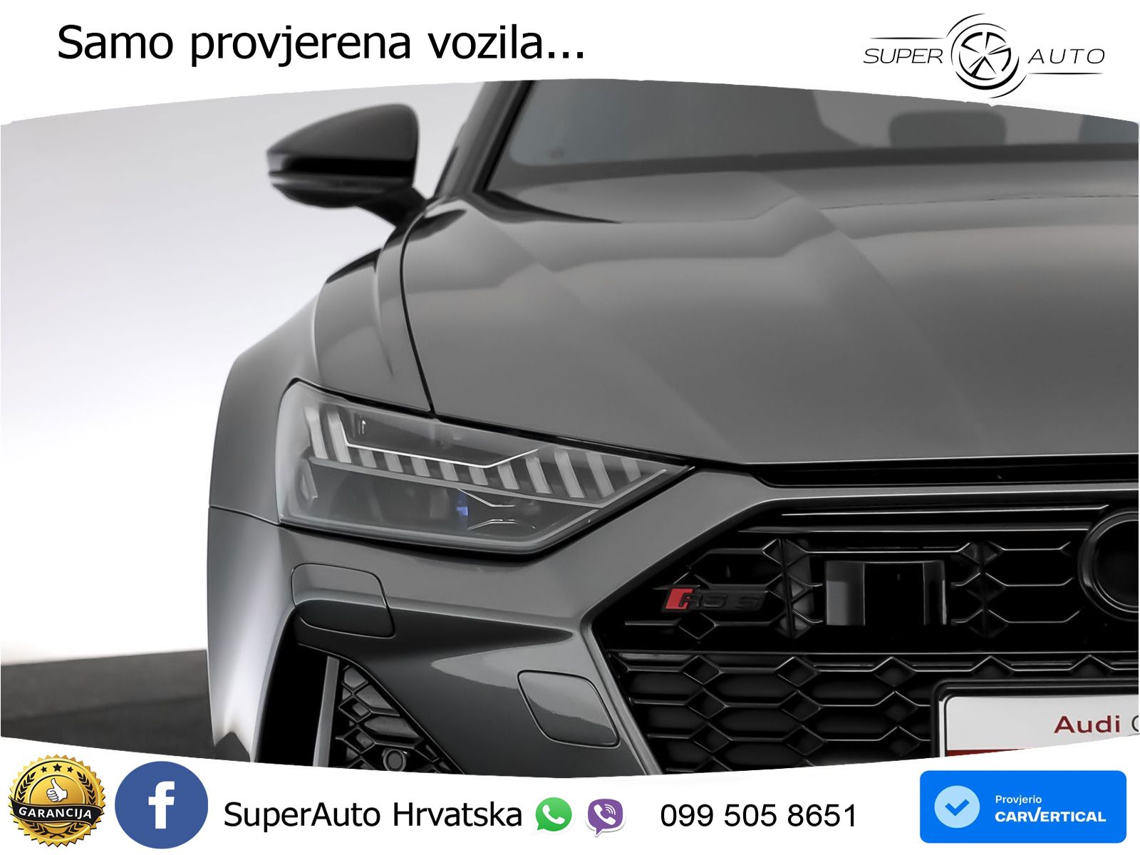 Audi RS6 Avant 4.0 TFSI V8 (600 KS) quattro Tiptronic LED+GR SJED+ACC