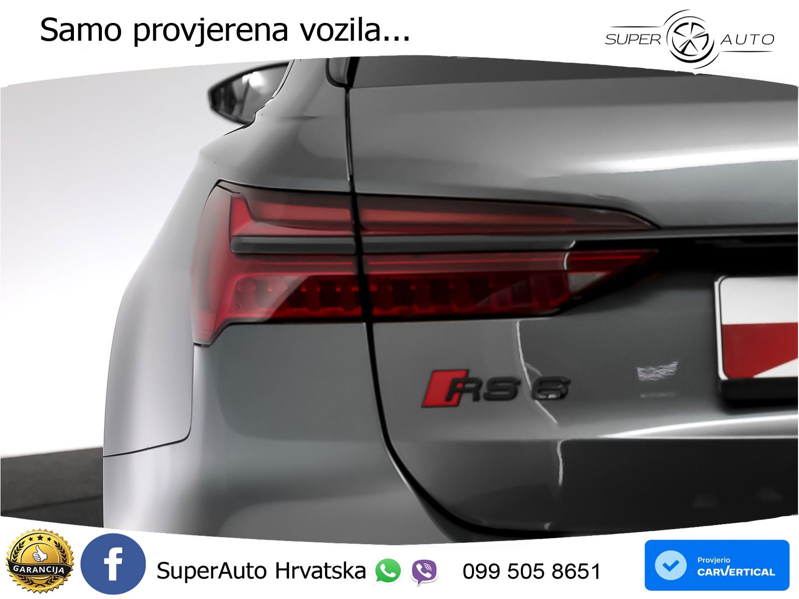 Audi RS6 Avant 4.0 TFSI V8 (600 KS) quattro Tiptronic LED+GR SJED+ACC