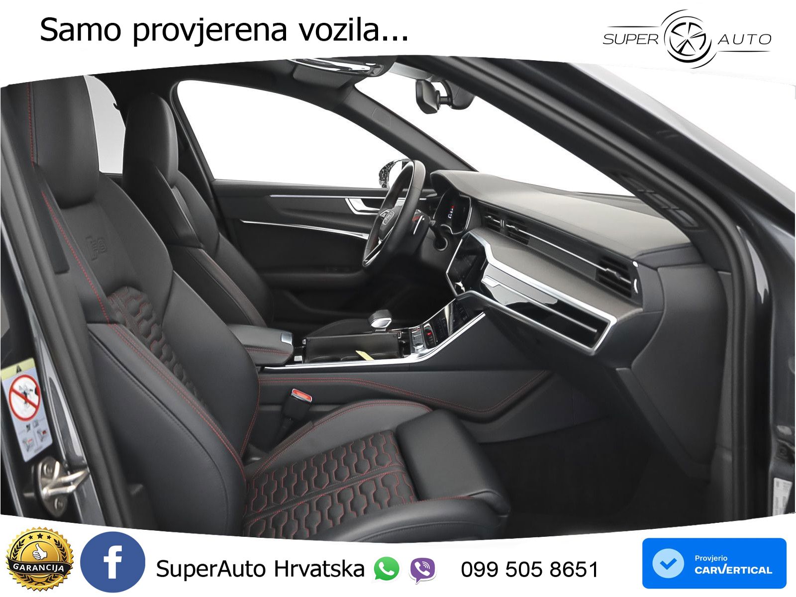 Audi RS6 Avant 4.0 TFSI V8 (600 KS) quattro Tiptronic LED+GR SJED+ACC