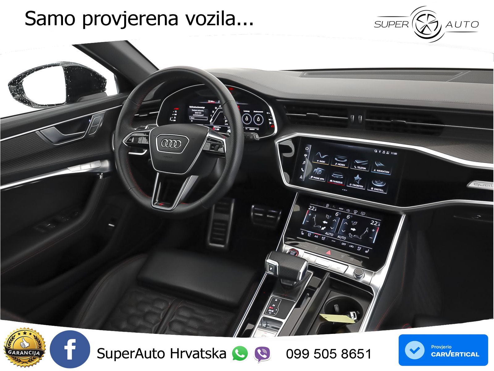 Audi RS6 Avant 4.0 TFSI V8 (600 KS) quattro Tiptronic LED+GR SJED+ACC