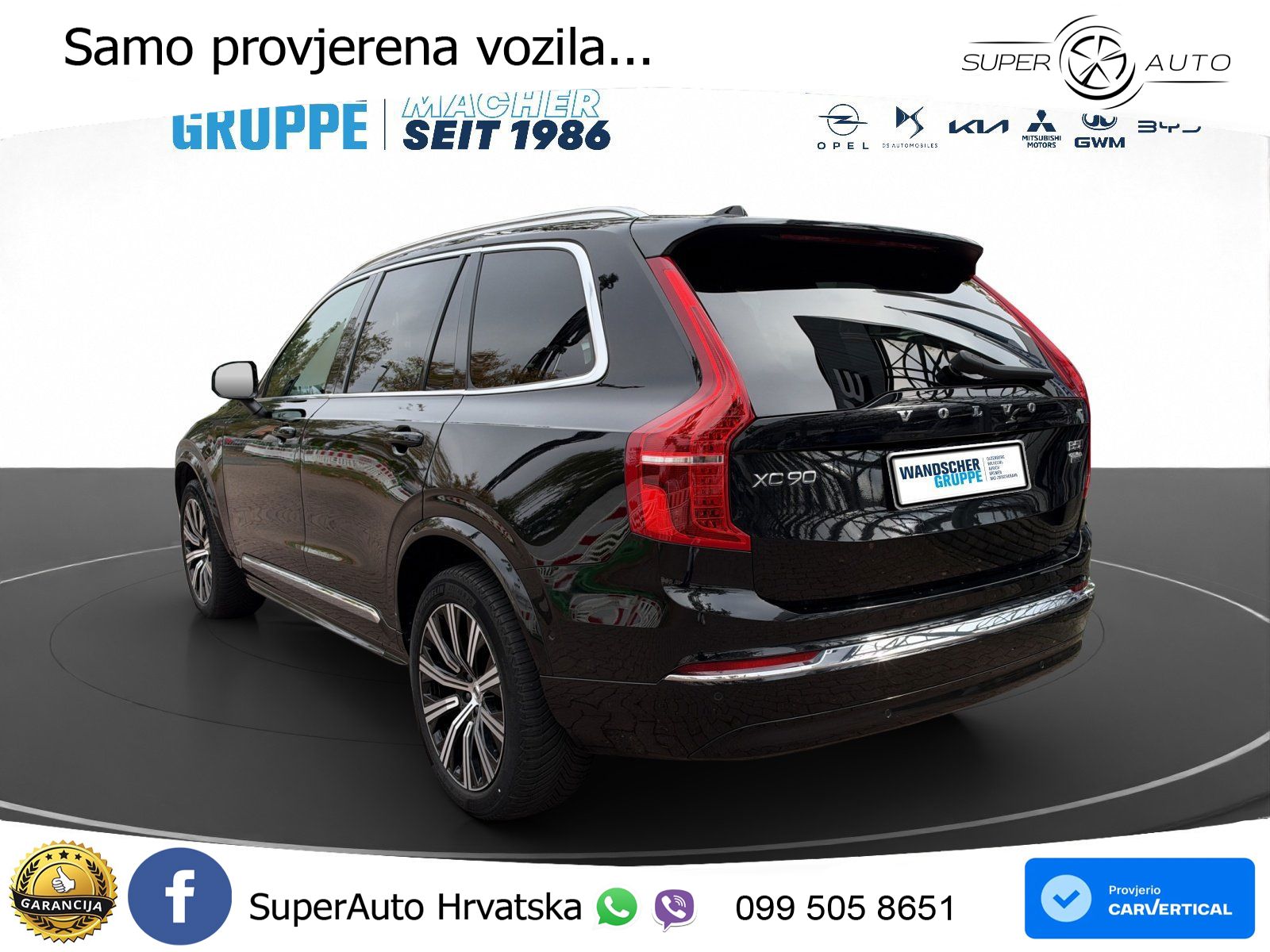 Volvo XC90 2.0 B5 Diesel AWD Automatic LED+GR SJED+ACC