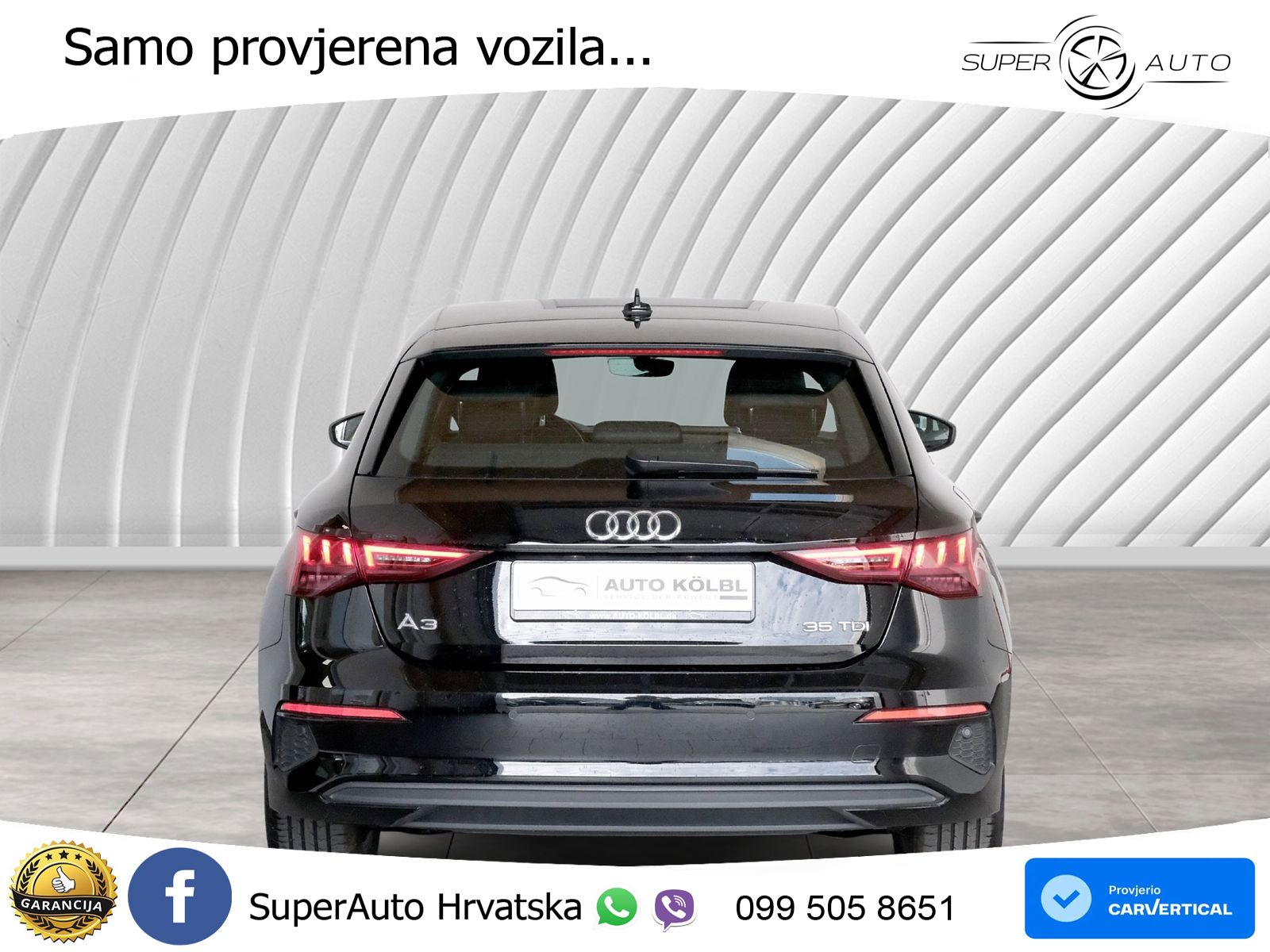 Audi A3 35 TDI (150 KS) S tronic