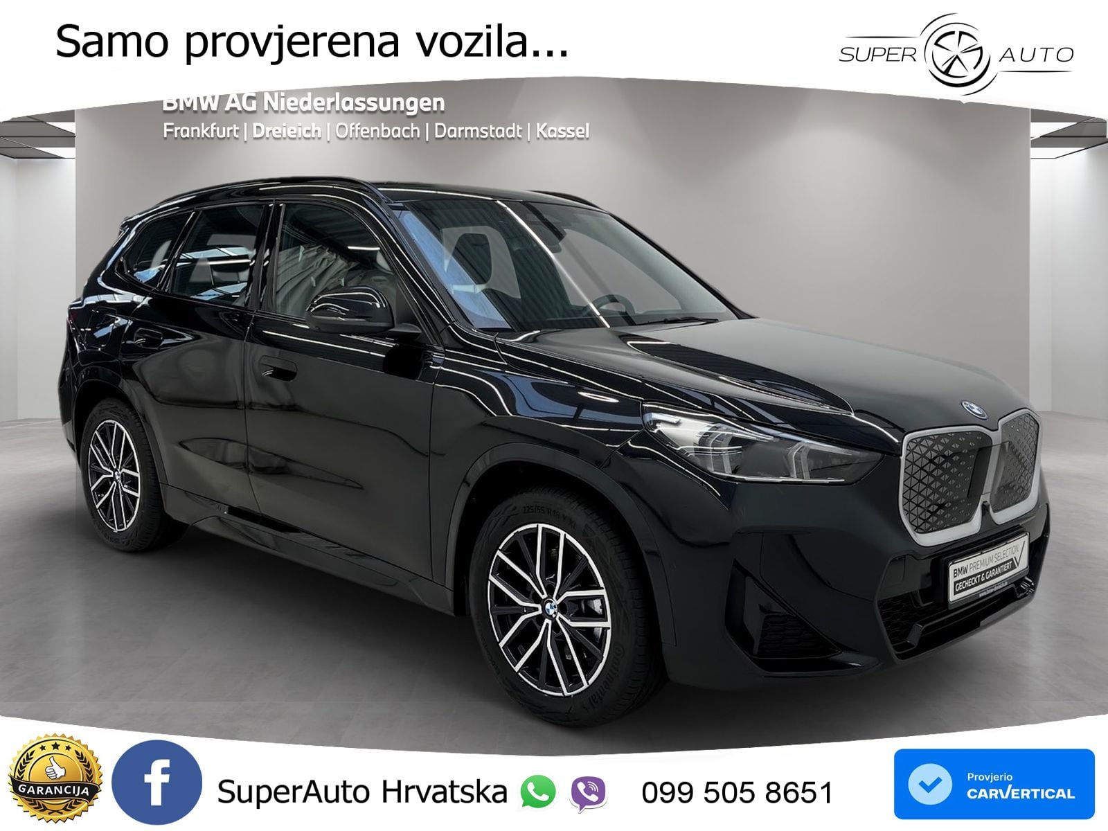 BMW iX1 68 kWh (313 KS) xDrive30 M Sport LED+GR SJED+ACC