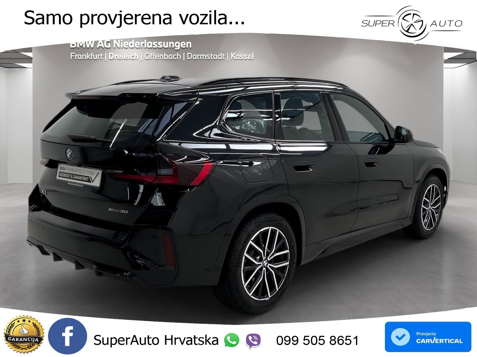 BMW iX1 68 kWh (313 KS) xDrive30 M Sport LED+GR SJED+ACC