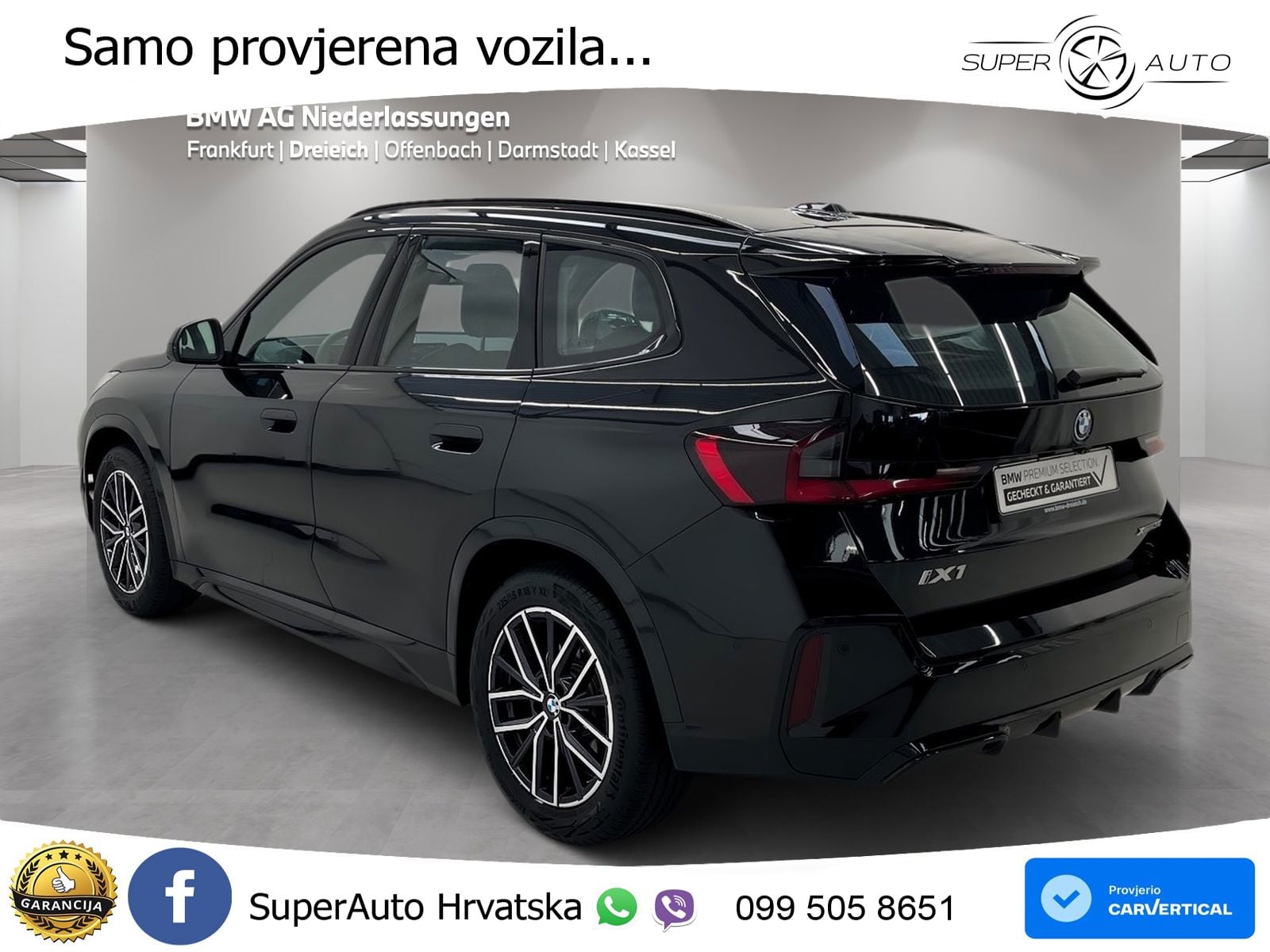 BMW iX1 68 kWh (313 KS) xDrive30 M Sport LED+GR SJED+ACC