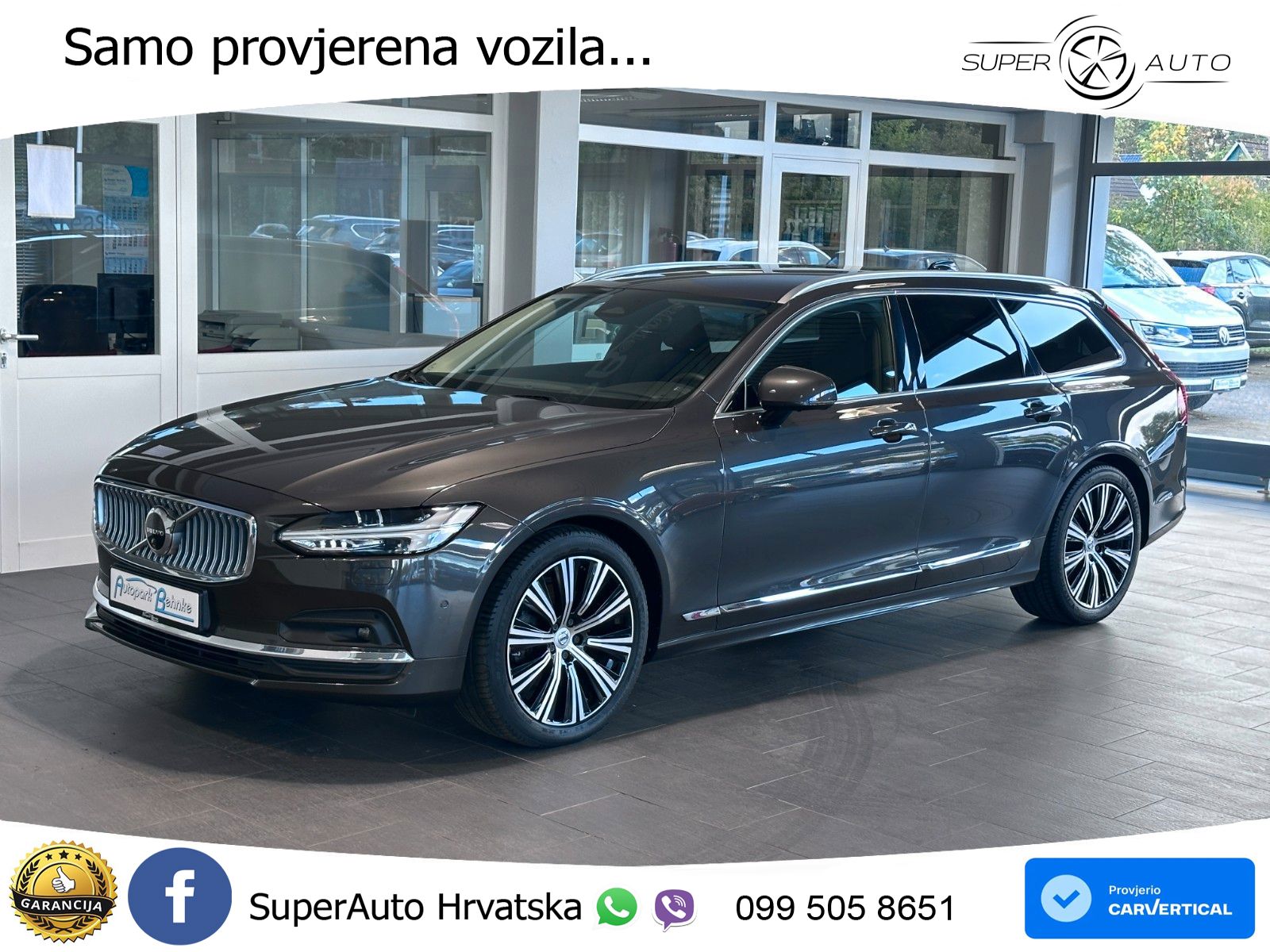Volvo V90 2.0 B4 Diesel Geartronic LED+GR SJED+ACC
