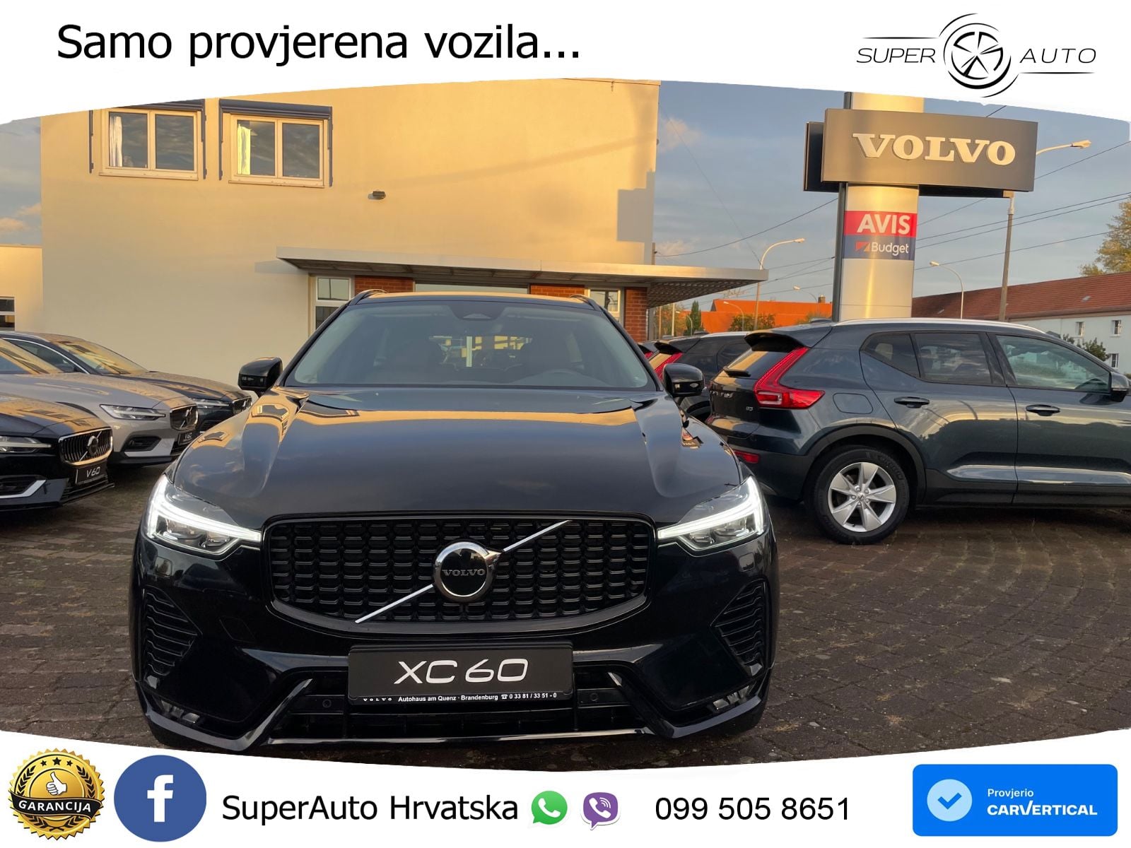 Volvo XC60 B4 Diesel AWD Geartronic LED+GR SJED+ACC