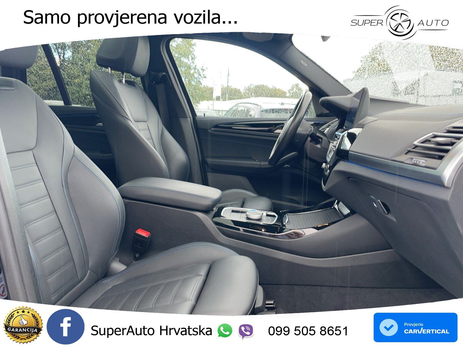 BMW iX3 80 kWh (286 KS) M Sport LED+GR SJED+ACC