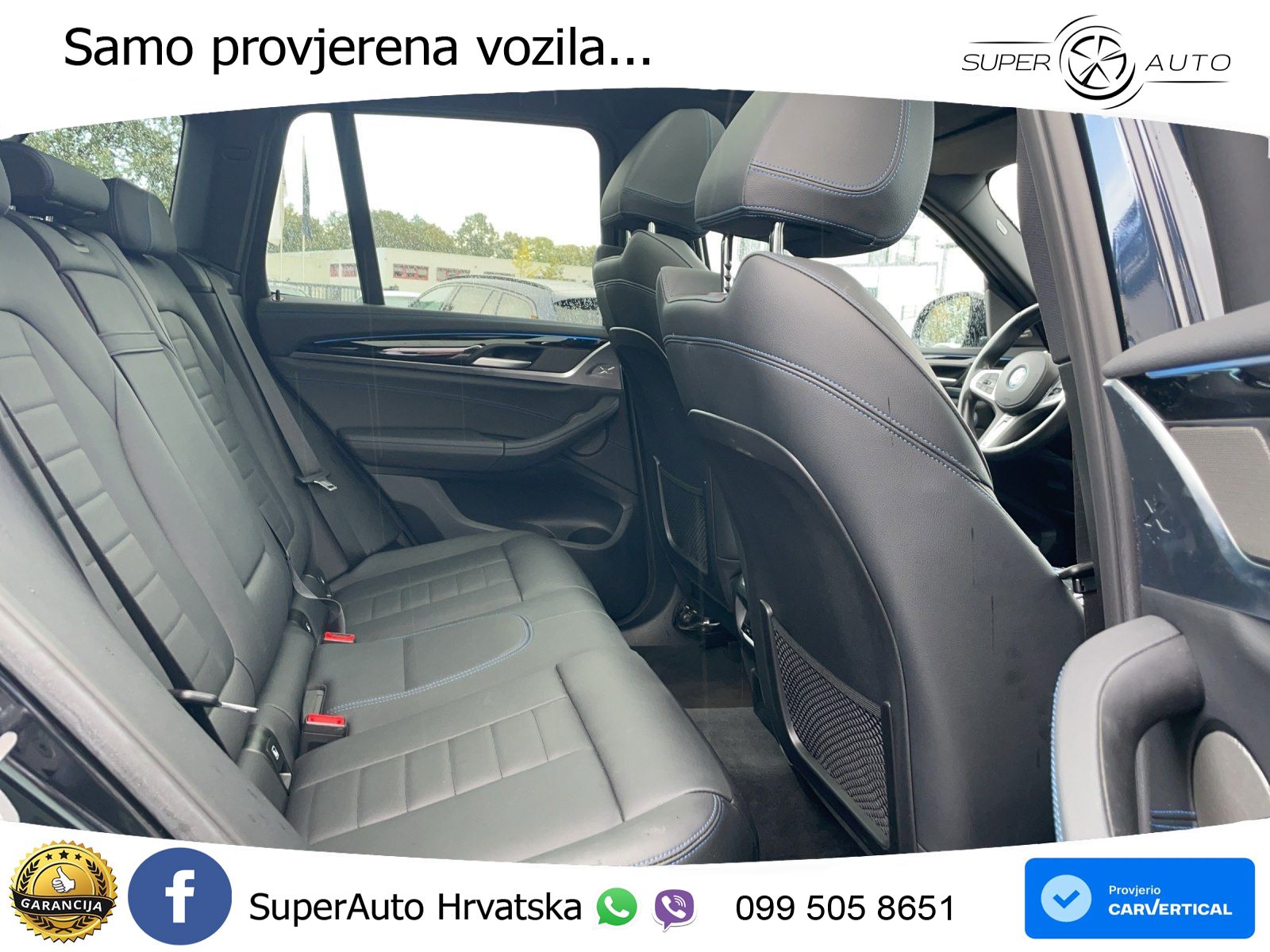 BMW iX3 80 kWh (286 KS) M Sport LED+GR SJED+ACC