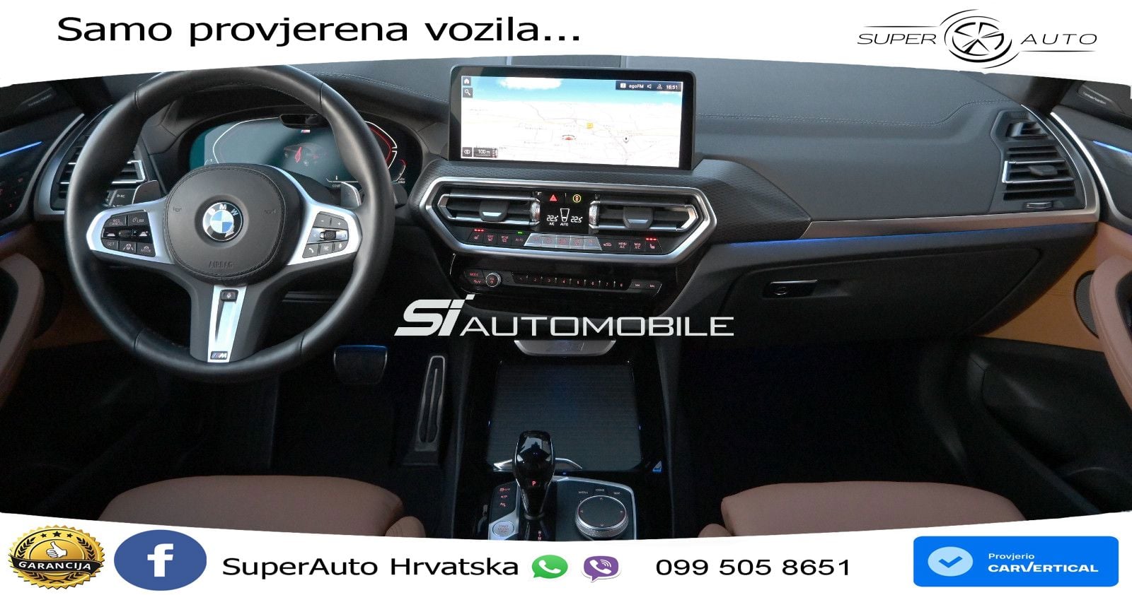 BMW X3 30d xDrive Steptronic M Sport LED+GR SJED+ACC
