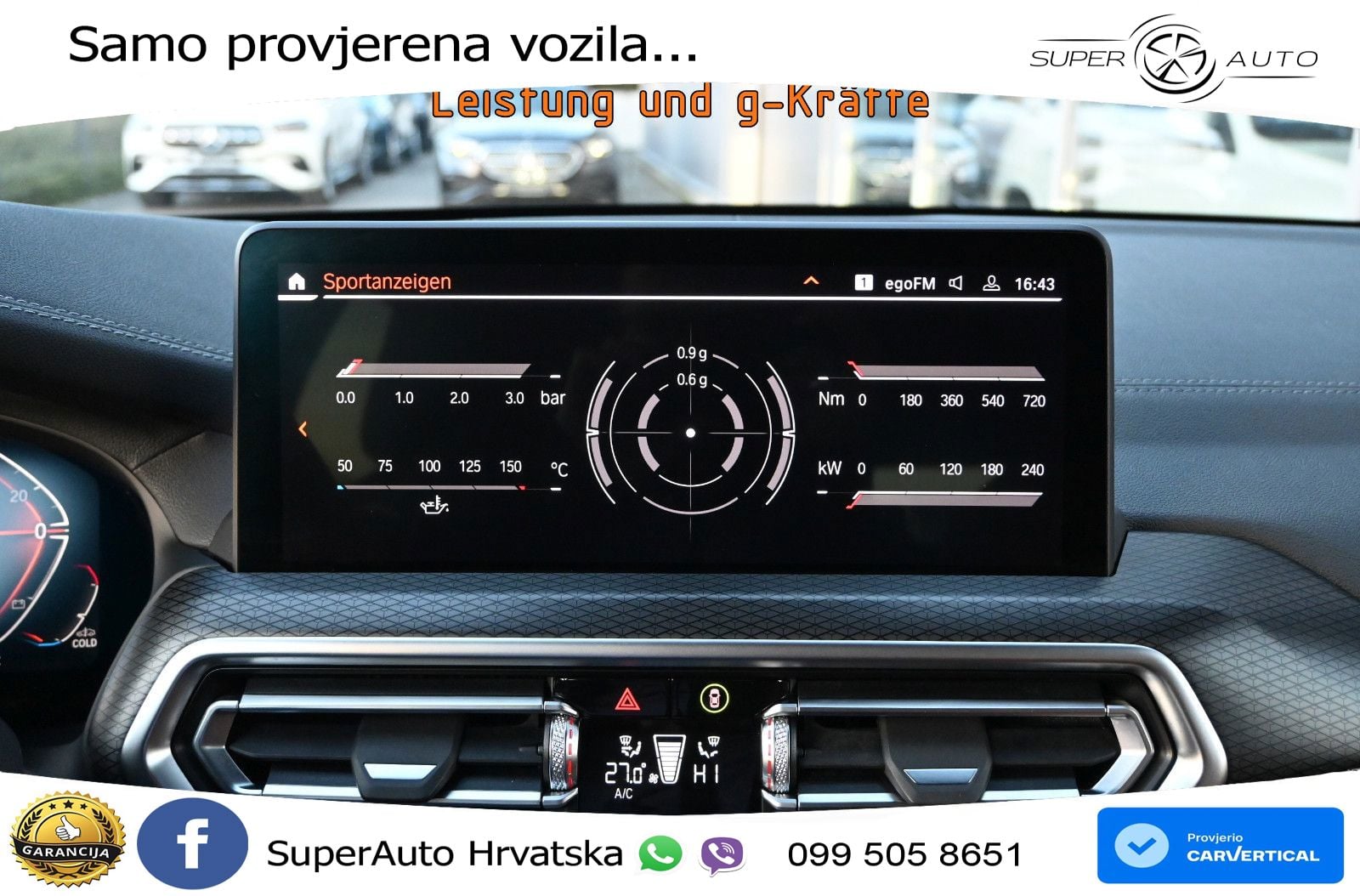 BMW X3 30d xDrive Steptronic M Sport LED+GR SJED+ACC